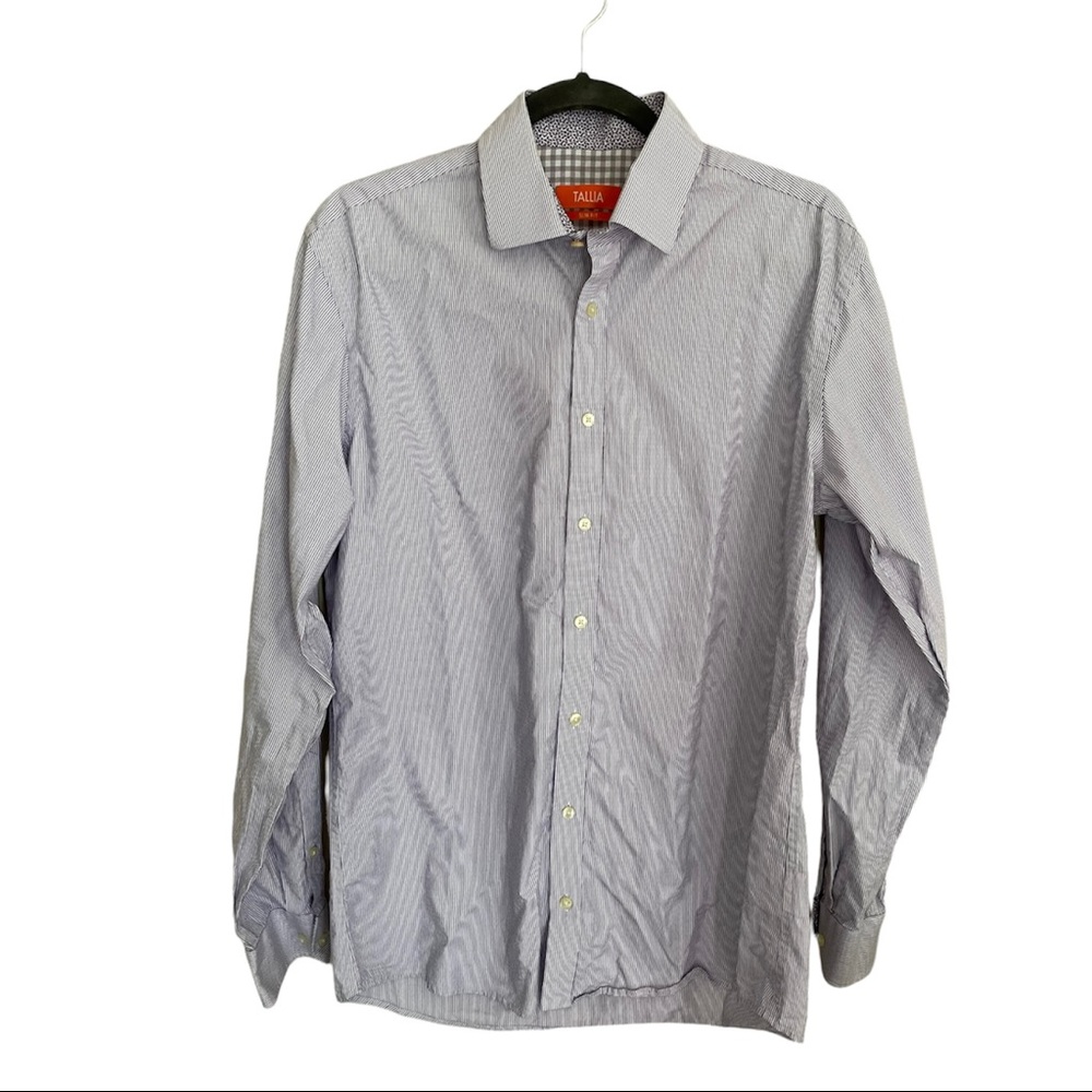 TALLIA | Striped Dress Shirt | Size: M